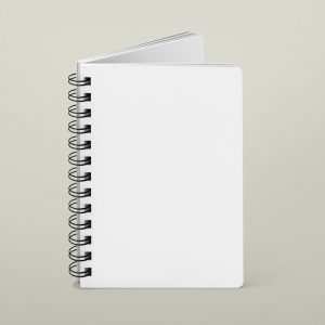 Cuaderno espiral cosido