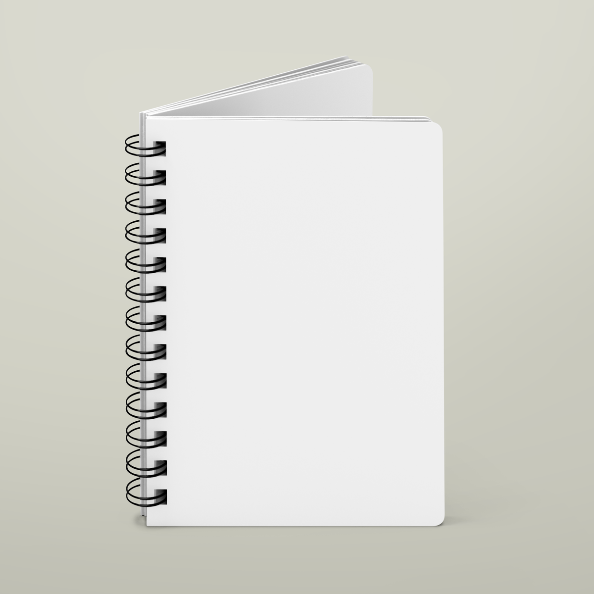Libreta de espiral con tapas duras
