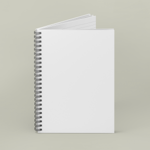 Cuaderno espiral de rayas